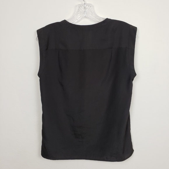 J. CREW sleeveless black top - Picture 3 of 6